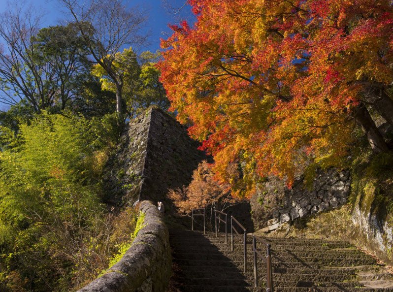 Oka Castle Ruins, Japan
